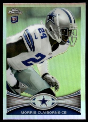 2012 Topps Chrome Refractors Morris Claiborne Rookie #187