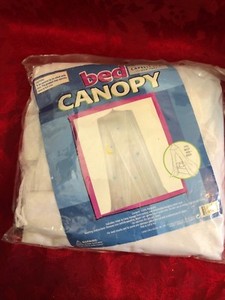 Capelli Kids White Bed Canopy w/o hanging hook 100% polyester