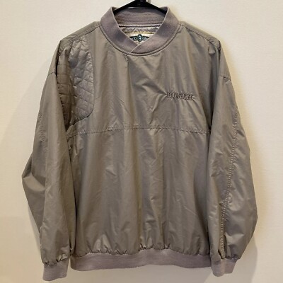Bob Allen Mens Shooting Pullover Sz M Tan Oversized Windbreaker Outdoor  Ruger 