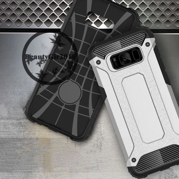 custodia cover Per Samsung Galaxy S8 e Per Samsung Galaxy S8 Plus TPU+PC flessib - Immagine 3 di 4