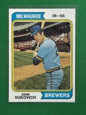 1974 Topps Baseball #349 John Vukovich