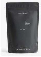 THE ALCHEMY CORNER Rose 8 OZ. BATH SALTS EUCALYPTUS