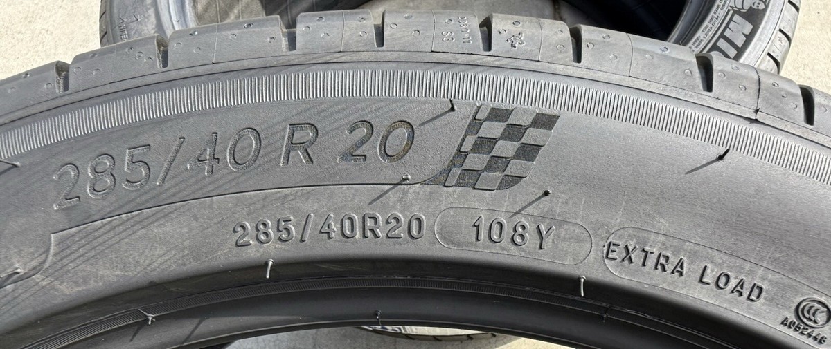 TWO BRAND NEW 285/40R20 108Y Michelin Pilot Sport 4 NF0 NFO