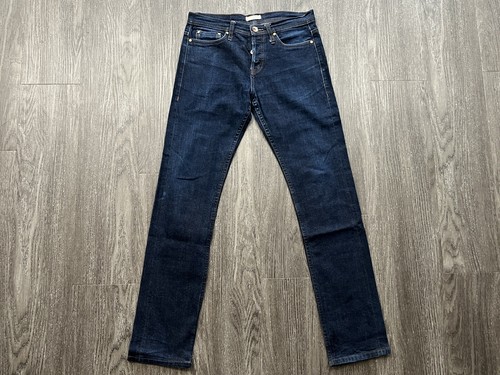 Pantalones de mezclilla con ribete cónico de 11 oz UB222 sin marca para hombre talla 31 - Imagen 1 de 9