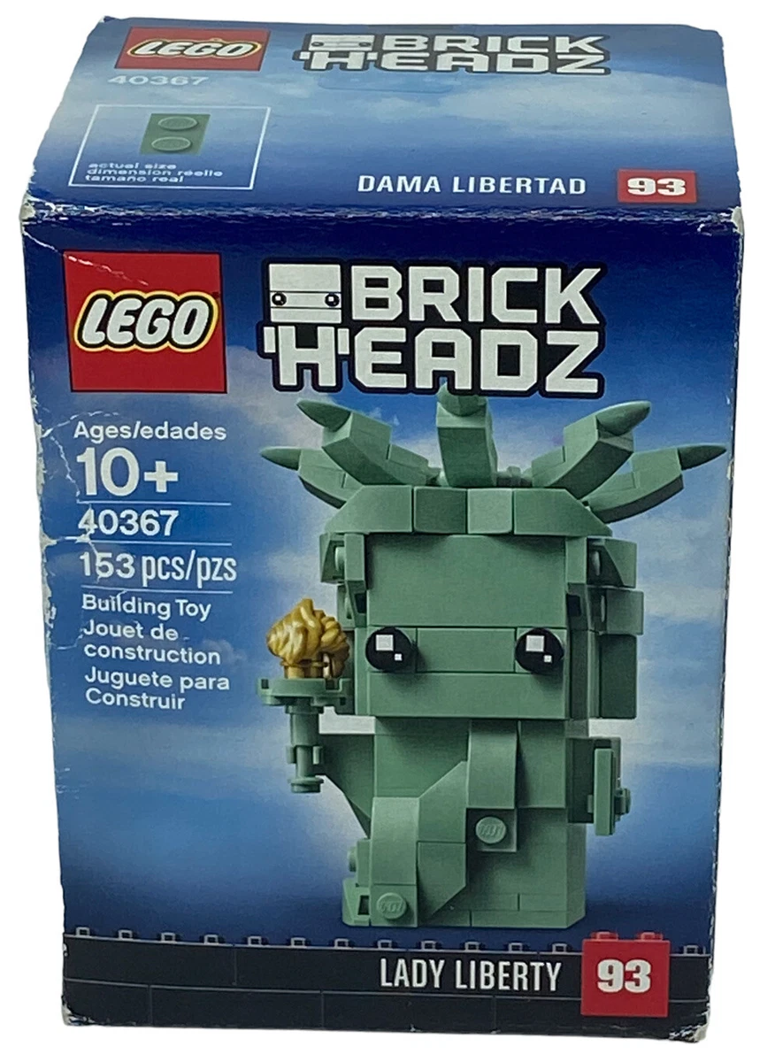 Lego Brickheadz 40367 Lady Liberty New Sealed