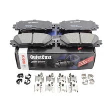 Bosch QuietCast Front Ceramic Brake Pads & Hardware for CT200h Prius AWD-e Prime