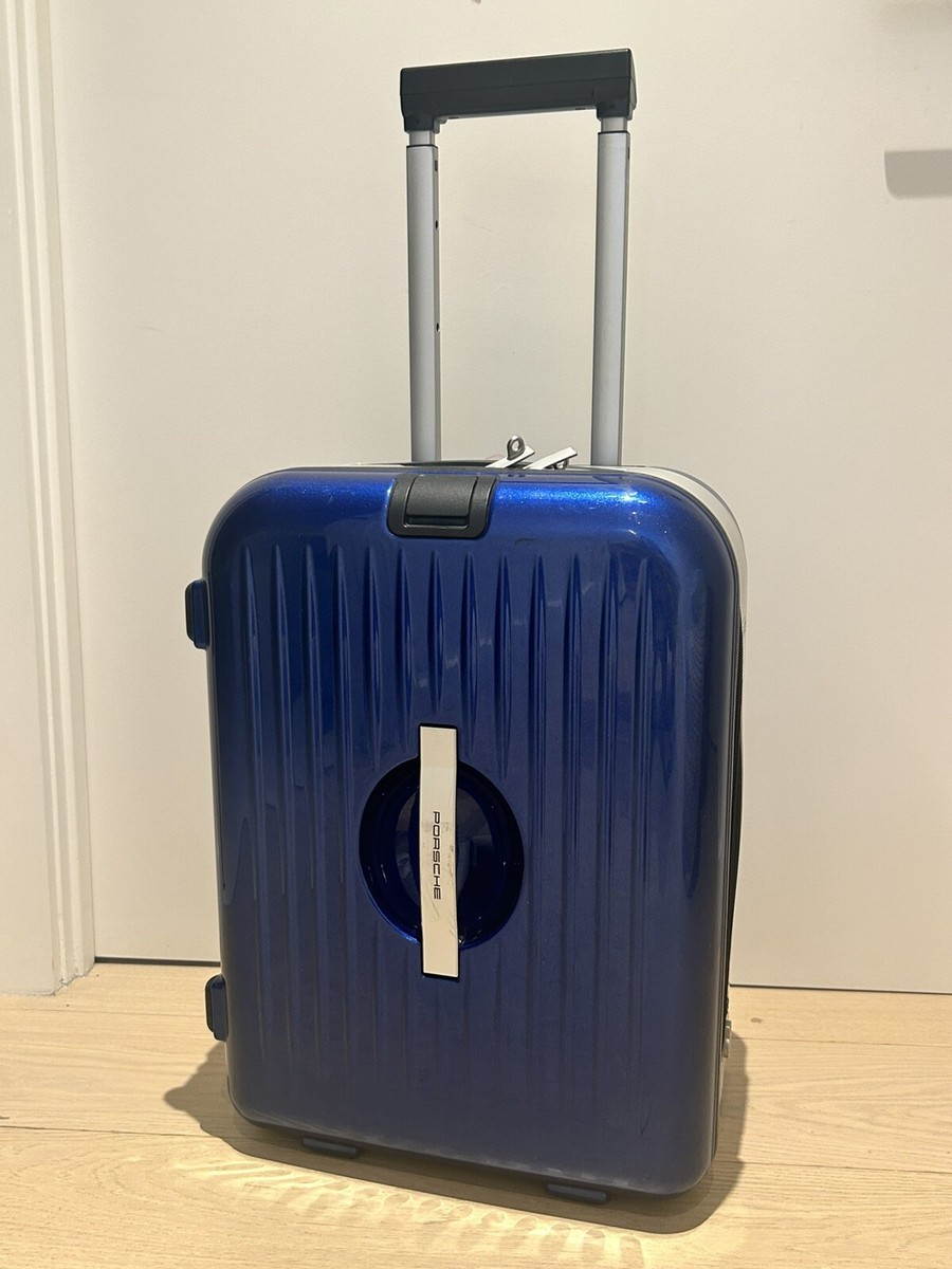 RIMOWA × Porsche Carry On/Cabin Suitcase 32L 2-wheels Blue Limited RIMOWA × Porsche Carry On/Cabin Suitcase 32L 2-wheels Blue Limited
