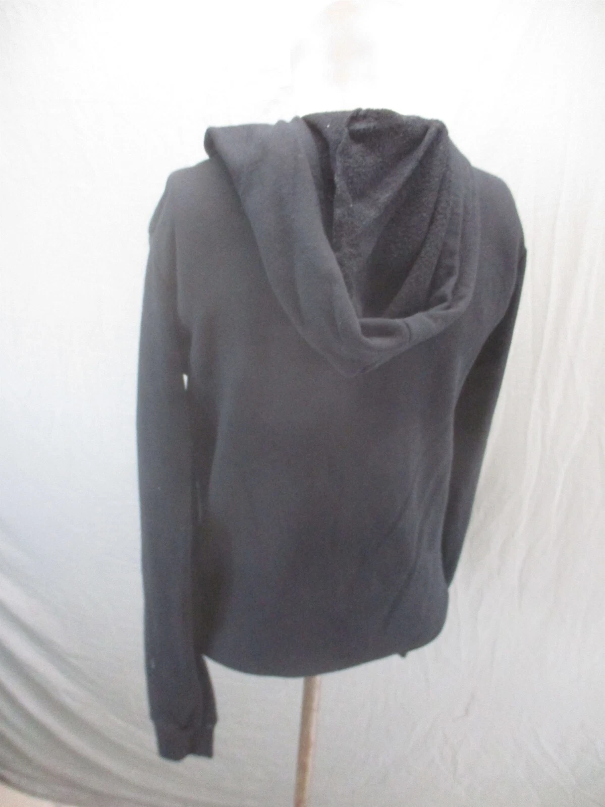 UNDERCOVER Felpa con cappuccio sportiva Victoria's Secret ROSA taglia XS donna misto cotone 1 2 zip 227