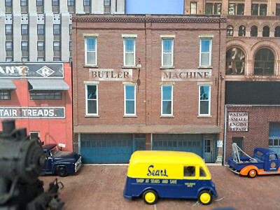 TRACKSIDEFLATS #123 HO scale BUTLER MACHINE