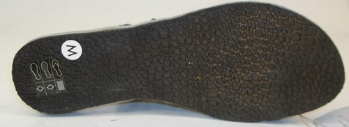 Scarpe Thaikila donna US 7/8 AZUL grigio vegan cinturino alla caviglia sandalo Corsico 1121 - Foto 6 di 10