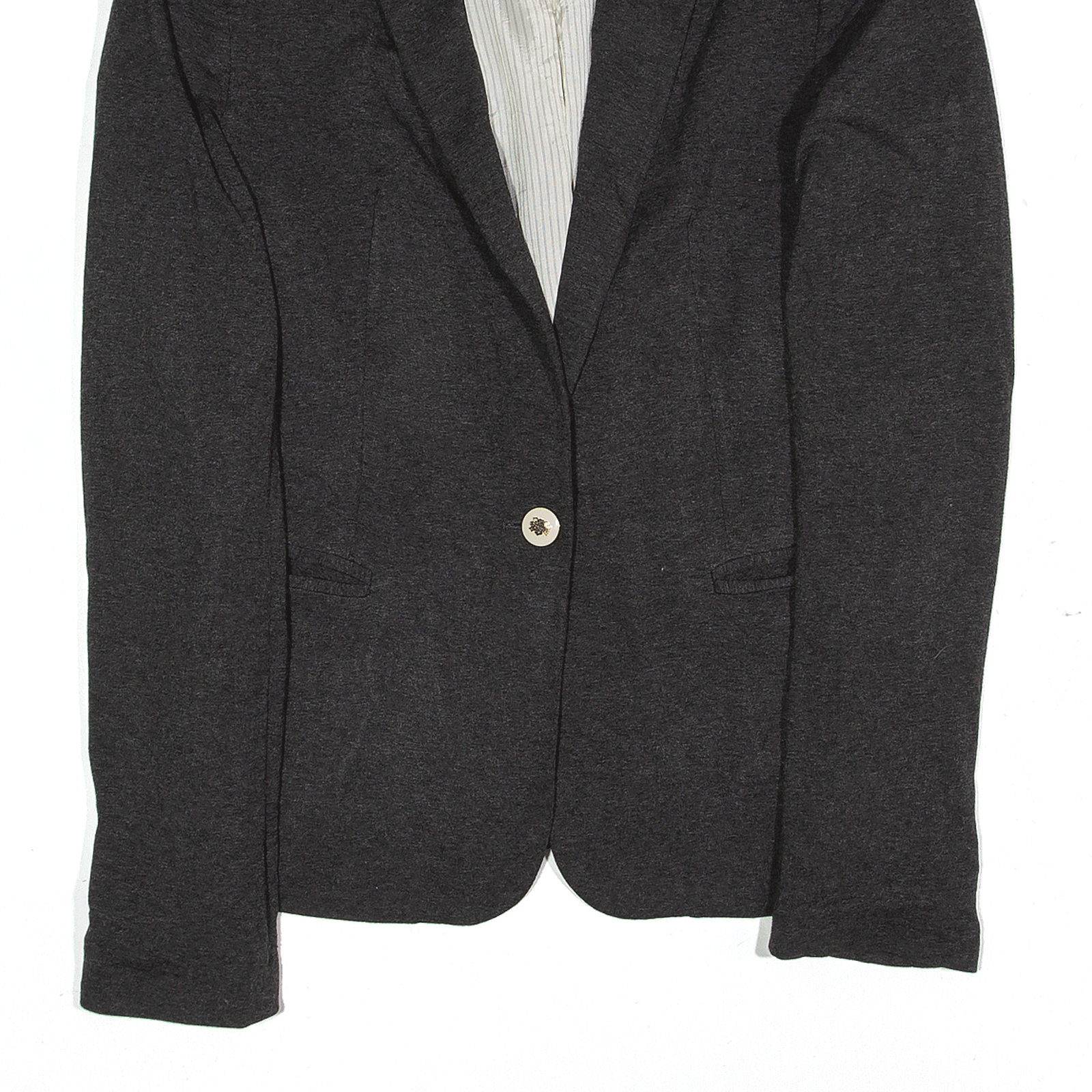 ZARA BASIC Mens Blazer Jacket Grey S eBay