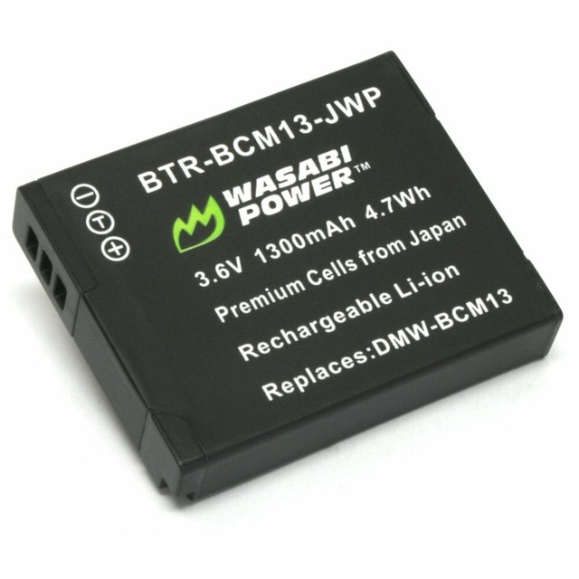 Wasabi Power Battery for Panasonic Dmwbcm13 Dmwbcm13pp for sale