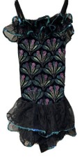 Art Stone 5000 Costume Size LC Sequins Glitter Ruffles Girls Children Kids Size
