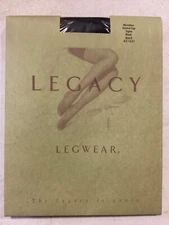 LEGACY Legware Microfiber Control Top Tights Blsck Size D Brand New A31857