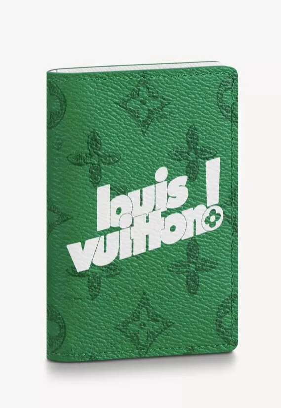Brand New Green Louis Vuitton Pocket Organizer Fall Winter 2021 