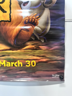 Poster: Brother Bear: Walt Disney, original VHS promo 26x40 | eBay