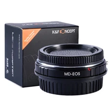 K&F Concept Minolta MD MC Lenses to Canon EF Lens Mount Adapter with Optic Glass
