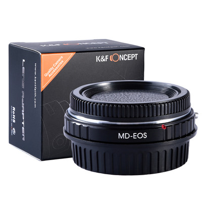 K&F CONCEPT Minolta MD MC Lenses to Canon EF Lens Mount Adapter with Optic Glass