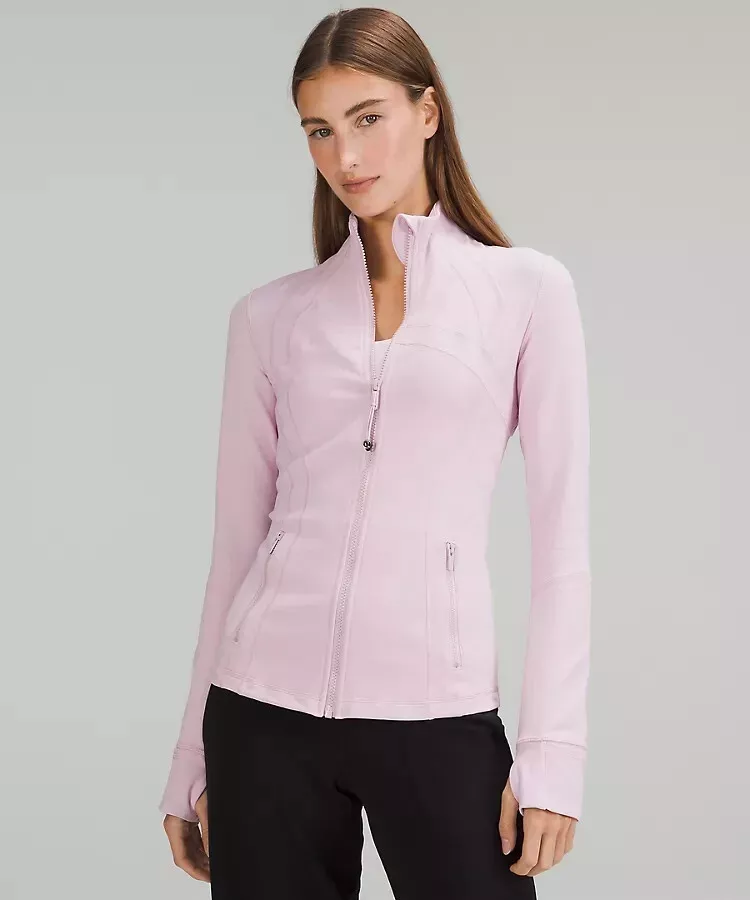 NWT Lululemon Define Jacket *Luon Pink Peony Size 6