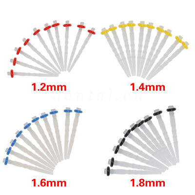 Dental Screw Thread Fiber Post Transparent Root Canal Pins 1.2/1.4/1.6/1.8mm