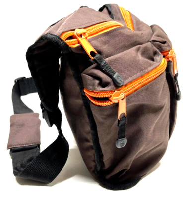 Diaper Dude Messenger Bag Diaper Bag Brown Orange Multi Pocket | eBay