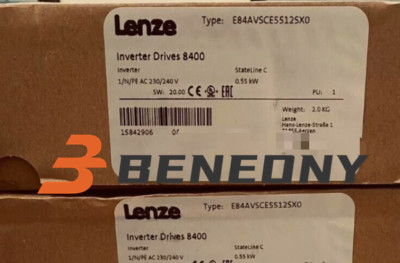1PCS NEW Lenze inverter E84AVSCE5512SX0 FedEx/DHL EXPEDITED SHIPPING