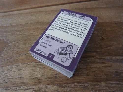 A&BC Purple Back 1st Series Football Cards 1971 - VGC - Pick The Cards You Need! - 第 23/24 張圖片