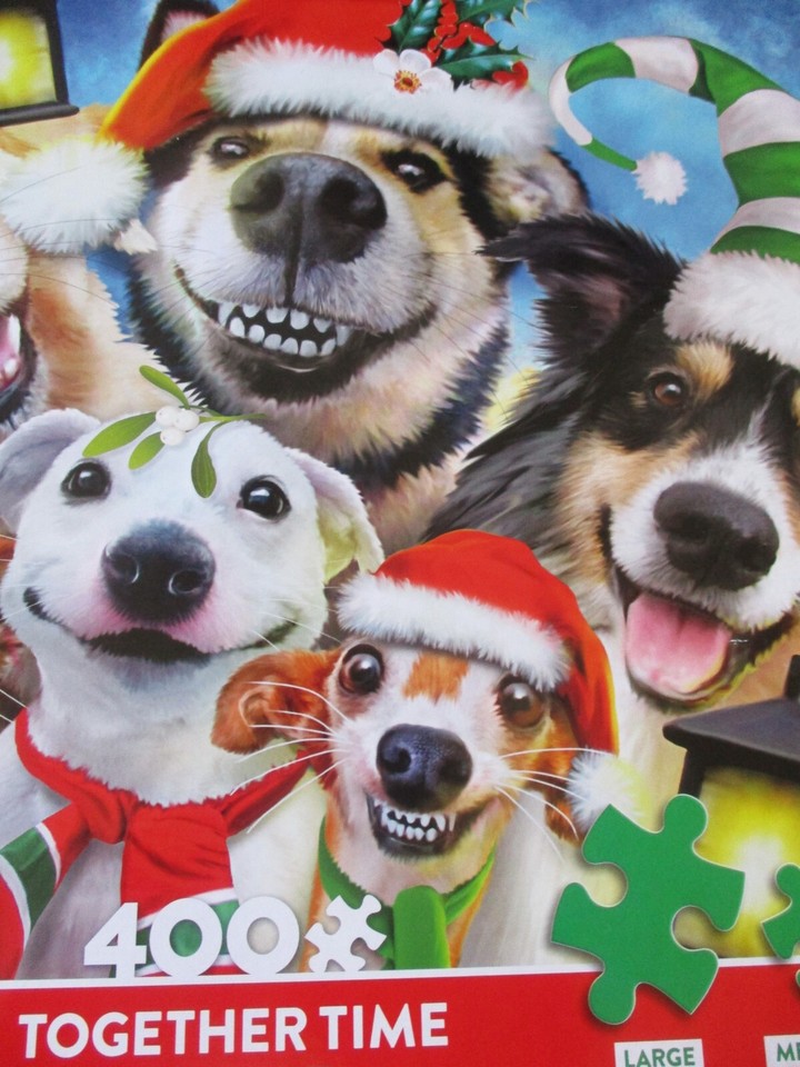 Ceaco DOGS Selfies Puzzle 400 Piece Together Family Time 18" x 24" eBay