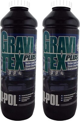 Gravitex U-Pol weiß Profi Steinschlagschutz 2 x 1 Liter Unterboden