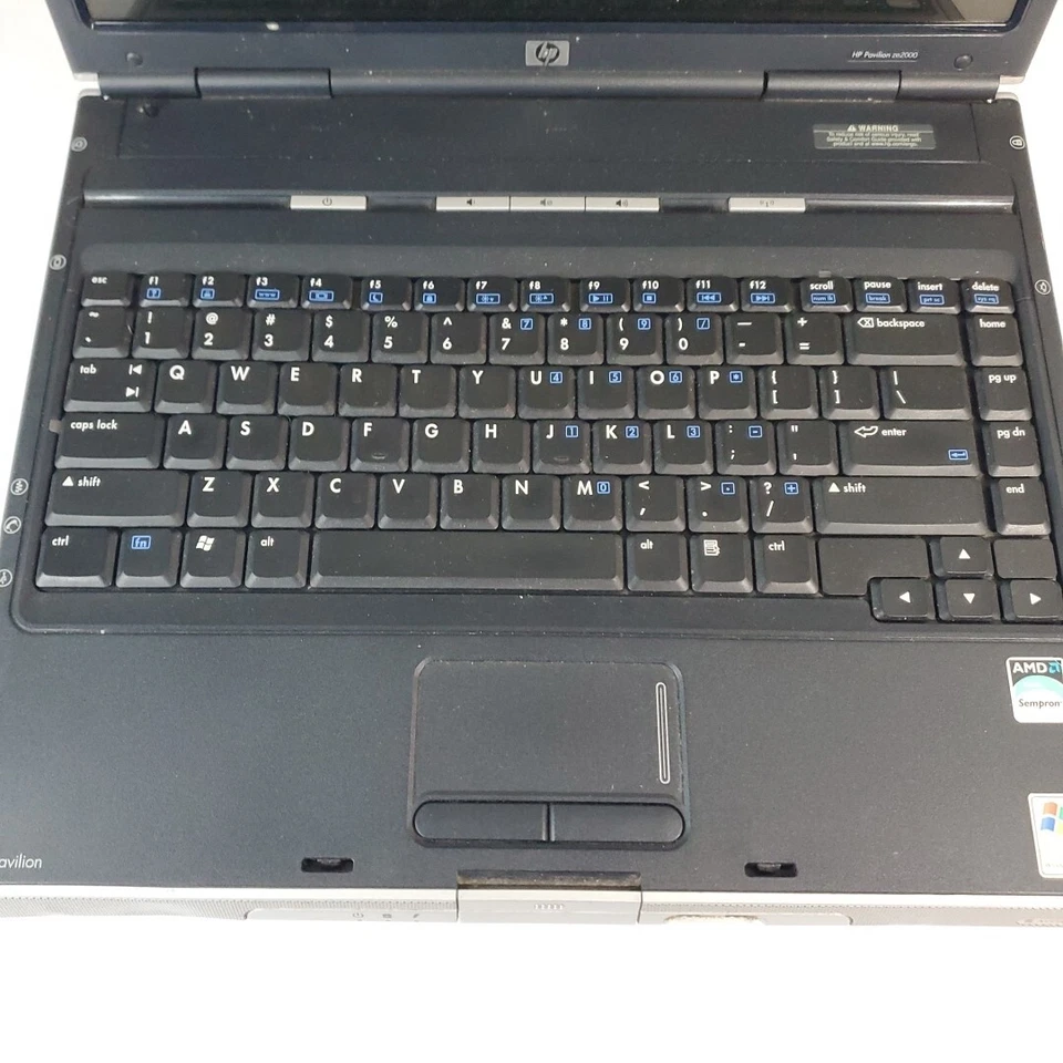 HP Pavilion Ze2000 PARA PEÇAS ou reparo não testado 2004 Microsoft Clean - Imagem 3 de 4