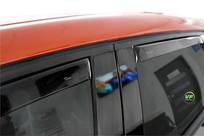 31176 HEKO Wind Deflectors Arrow Direction, Front, Rear, Vehicle Door