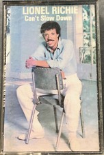 LIONEL RICHIE "Can't Slow Down" Cassette Tape1983 Motown Records