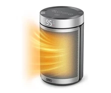 Dreo Space Portable Electric Heaters Inside Home w/Thermostat Timer Eco/Fan Mode