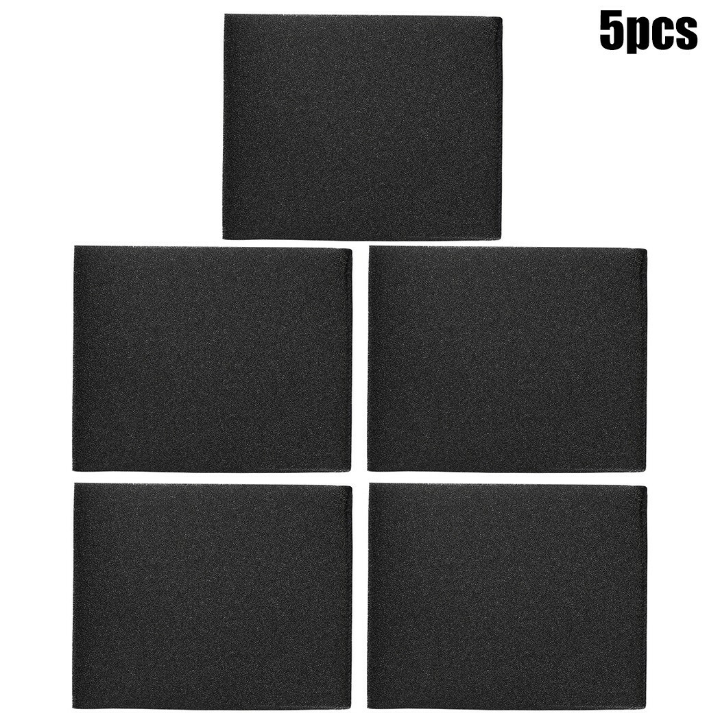 5PCS/Set For Guild Thick Foam Filters For 1630L Wet & Dry Vacuum