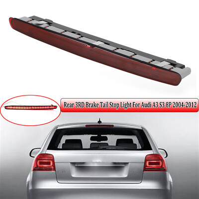 For 2004-2012 Audi A3 S3 Hatchback Rear 3rd Tail Brake Stop Light Lamp 8P3945097