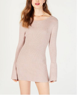 sweater material dress
