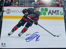 Teuvo Teravainen Signed Autographed Carolina Hurricanes Photo 8x10
