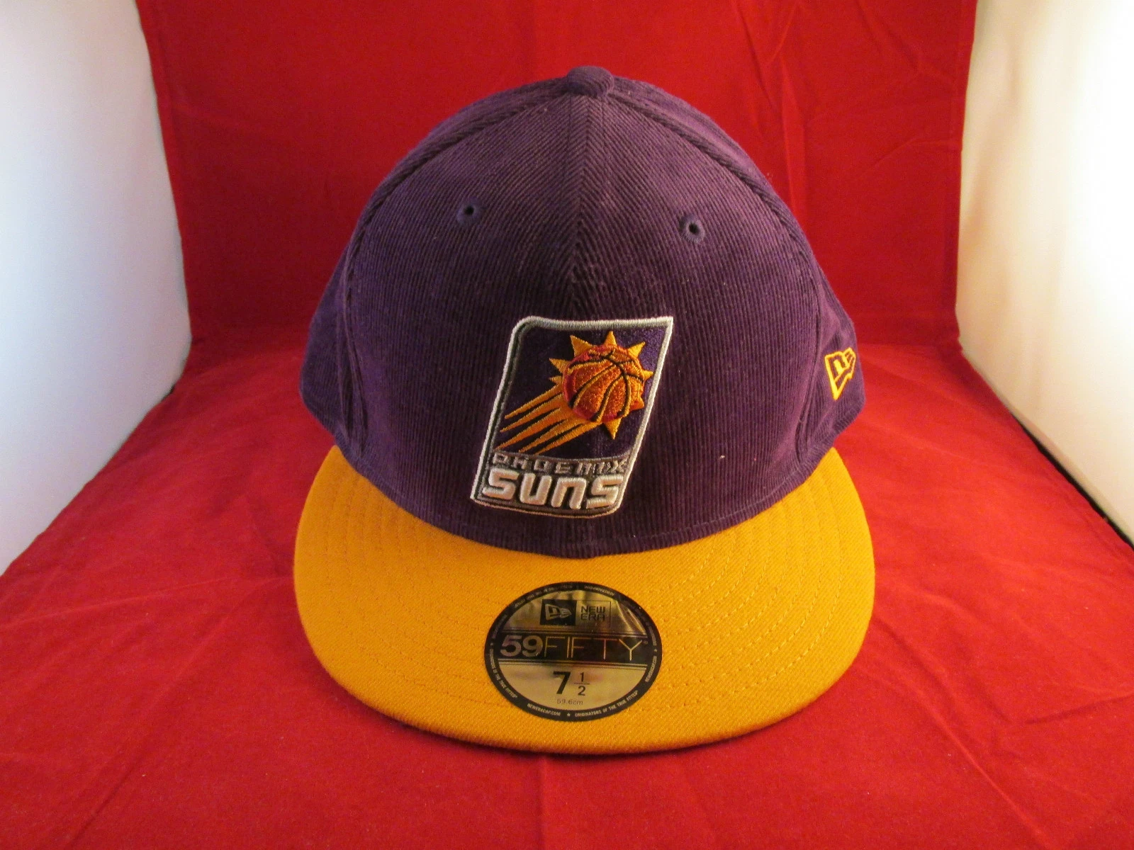 New Era 59Fifty NBA Phoenix Suns Flat Peak Fitted Hat SportsLocker