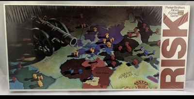 1980 Risk Board Game Parker Brothers New Sealed FREE SHIPPING