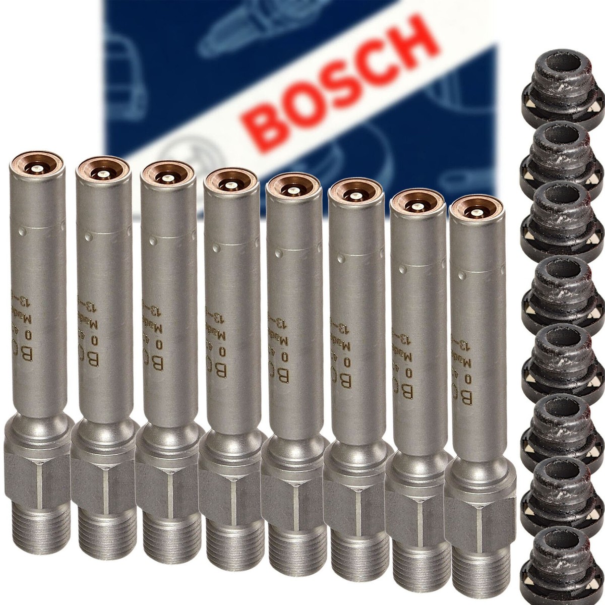 8x Bosch 0437502035 Fuel Injector Holder for Mercedes W461 W463