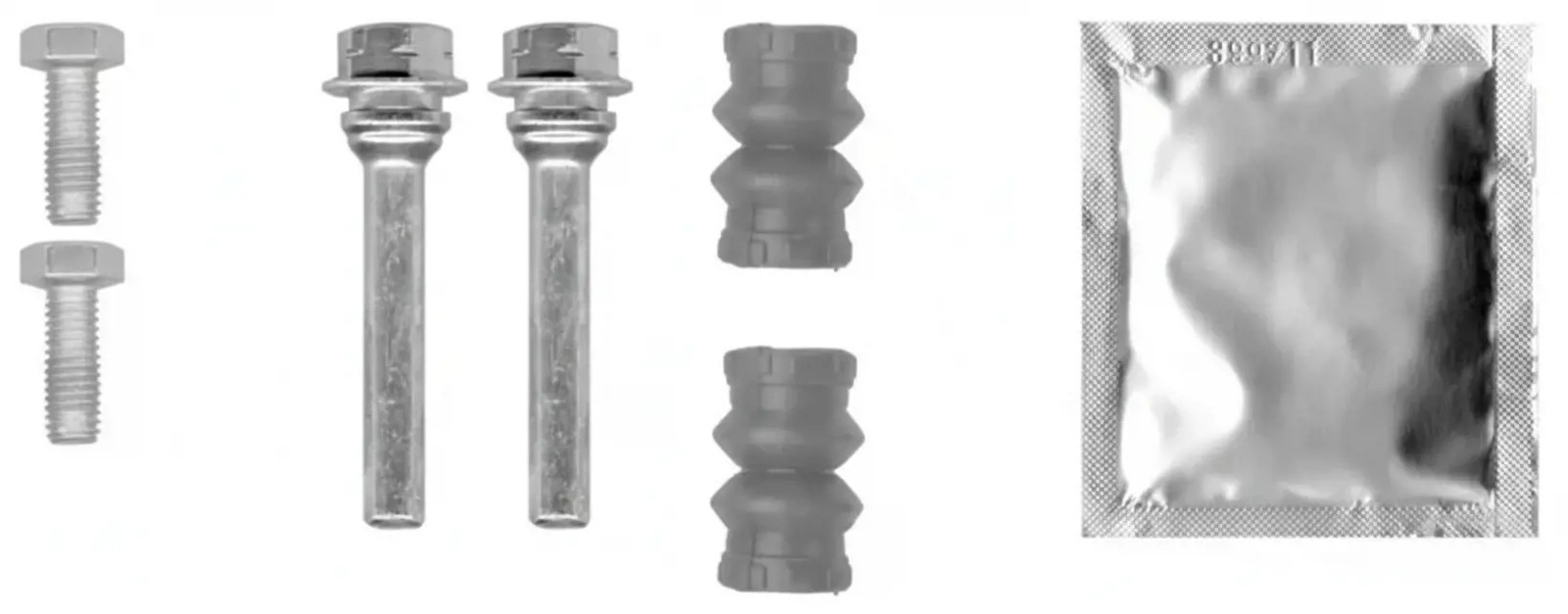 QUICK BRAKE 113-1368X Guide Sleeve Kit, brake caliper for ,ALFA ROMEO,AUDI,BMW,C - Image 13