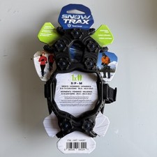 Snow Trax Snow Shoes Foot Traction Snow Ice, Size S/P - M - M 3.5-7.5 - W5-9