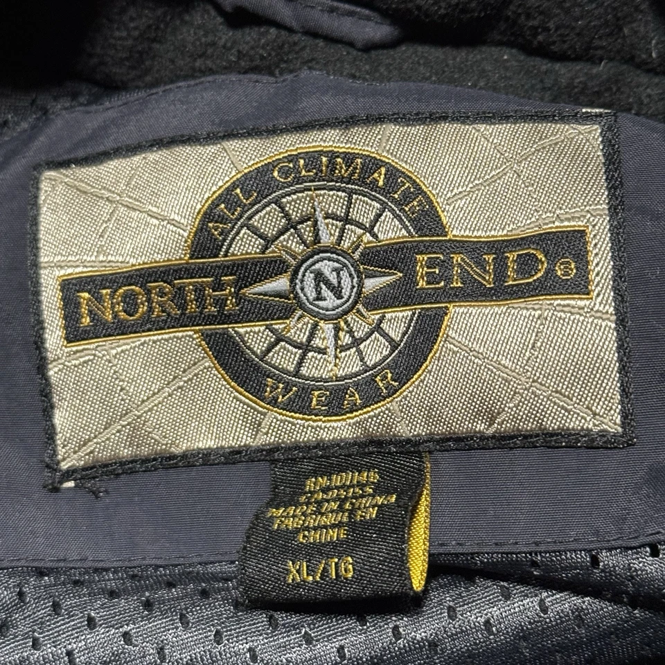 Chaqueta polar Haas Racing cremallera North End All Climate para hombre XL negra Best Buy Foto 4 de 4