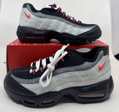 7Y - Nike Air Max 95 Recraft CJ3906-101 Black Grey Red
