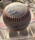 Mark McGwire & Jose Canseco Daul Signed Autographed Baseball COA Beckett PSA/DNA