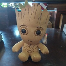 Marvel's Guardians of the Galaxy, TY Beanie Babies 7" Baby Groot Plush Doll 