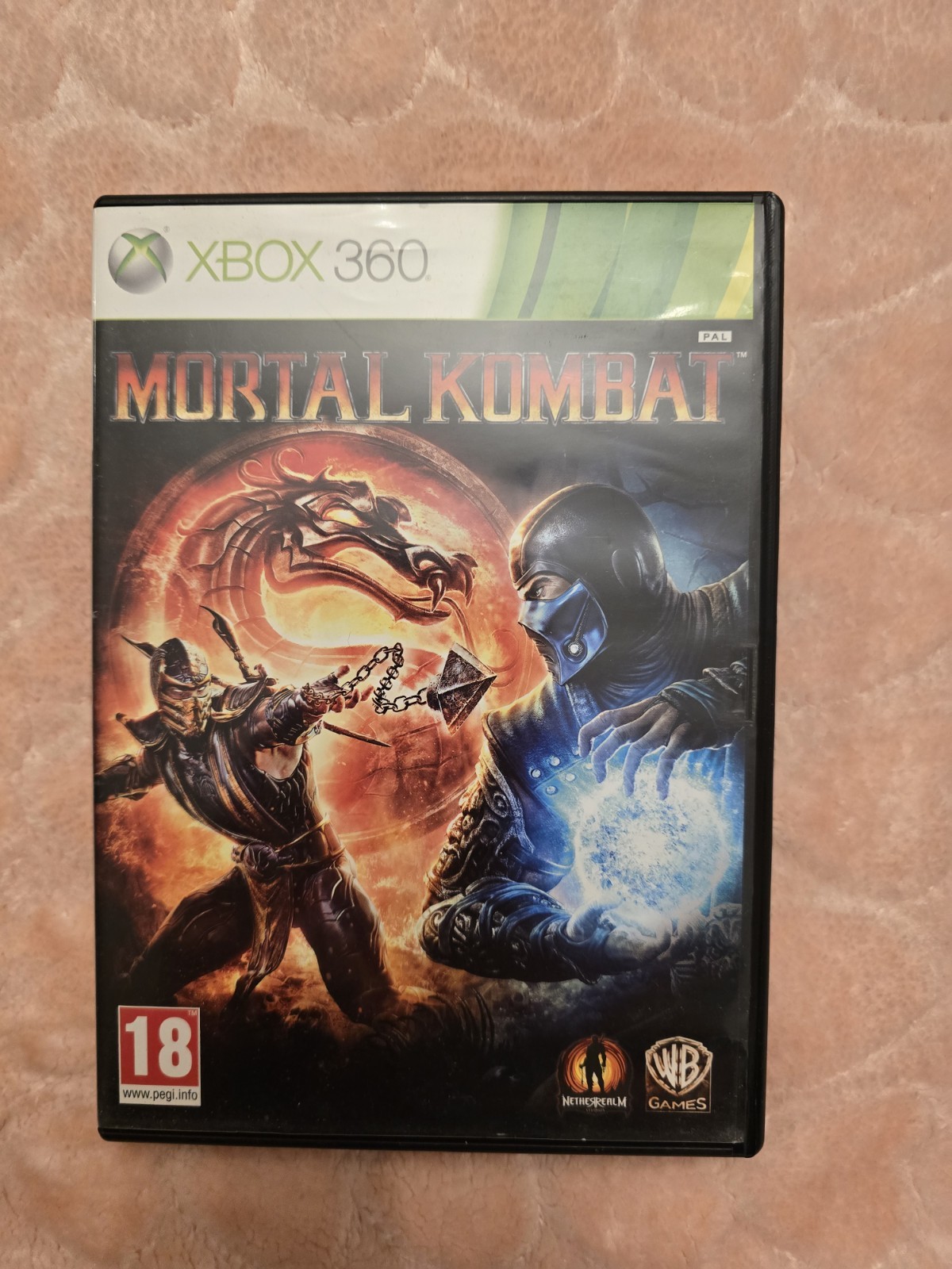 Mortal Kombat Xbox 360 Complet PAL FR Compatible Xbox One [Testé Et Fonctionnel]