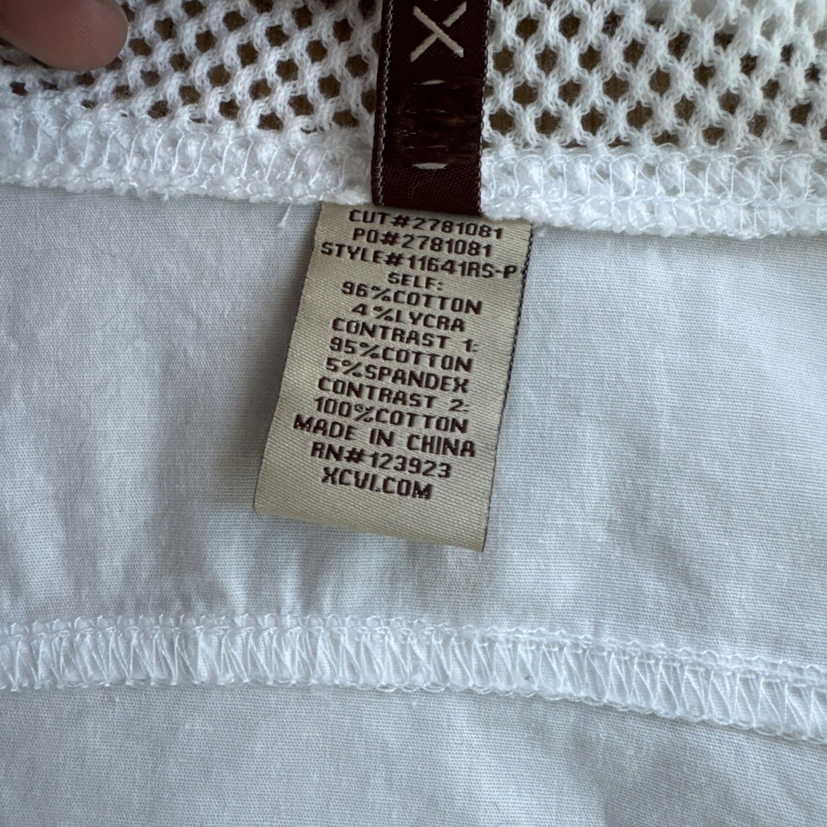 XCVI Jacket Womens Medium White Full Zip 3/4 Sleeve Drawstring