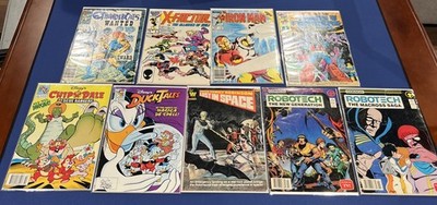 MISC. BOX O' COMICS! - Lot of 9 various comic books see photos X-Factor Iron Man