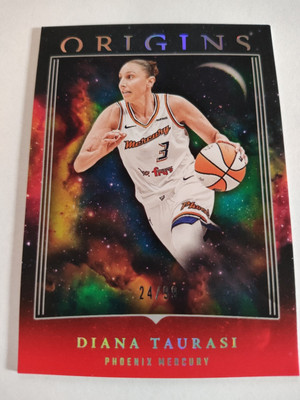 WNBA Diana Taurasi RC サインカード 2024 Panini Origins WNBA - Diana Taurasi #30 Red /99 for sale
